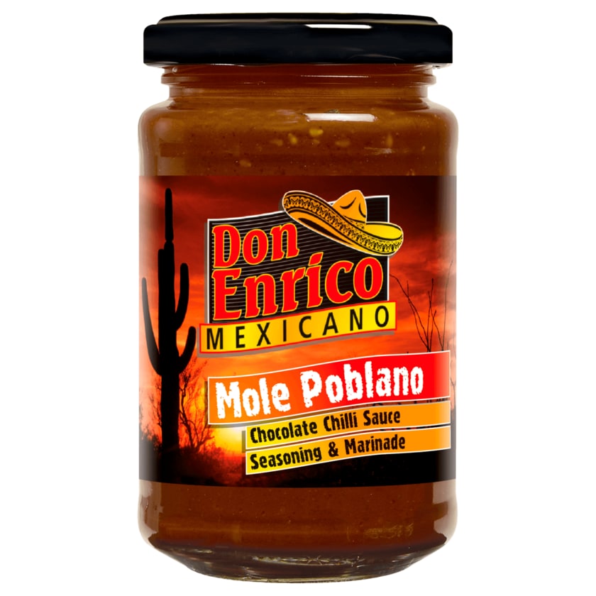 Don Enrico Mole Poblano Chocolate Chili Sauce 200ml